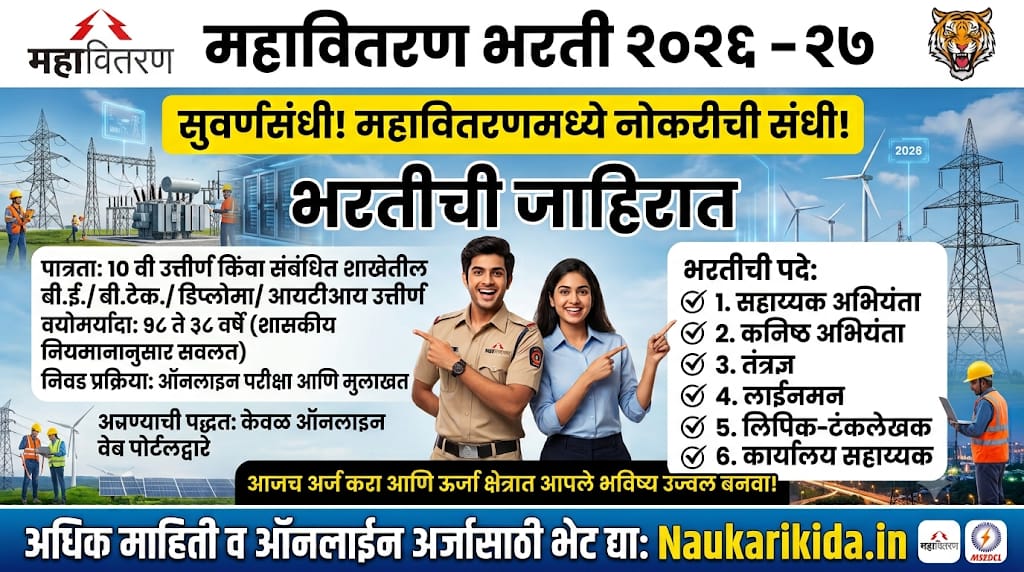 Mahavitaran Apprentice Bharti 2026