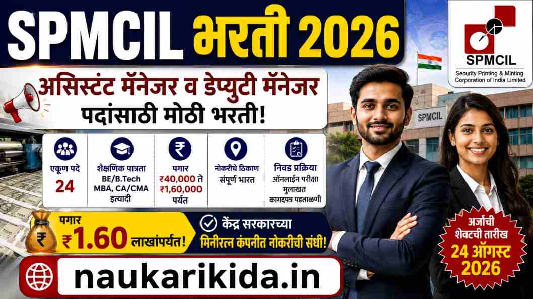 SPMCIL Bharti 2026