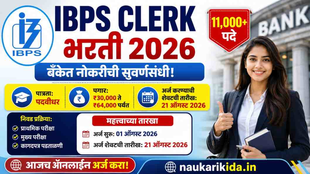 IBPS Clerk Bharti 2026